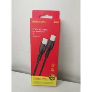 Borofone Kabel BX51 Triumph C na C - 60W czarny